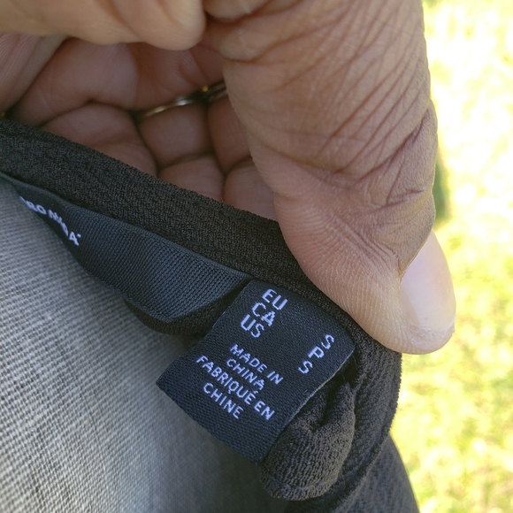 Vero Moda Shift Dress Womens  Black NWT - Picture 5 of 8